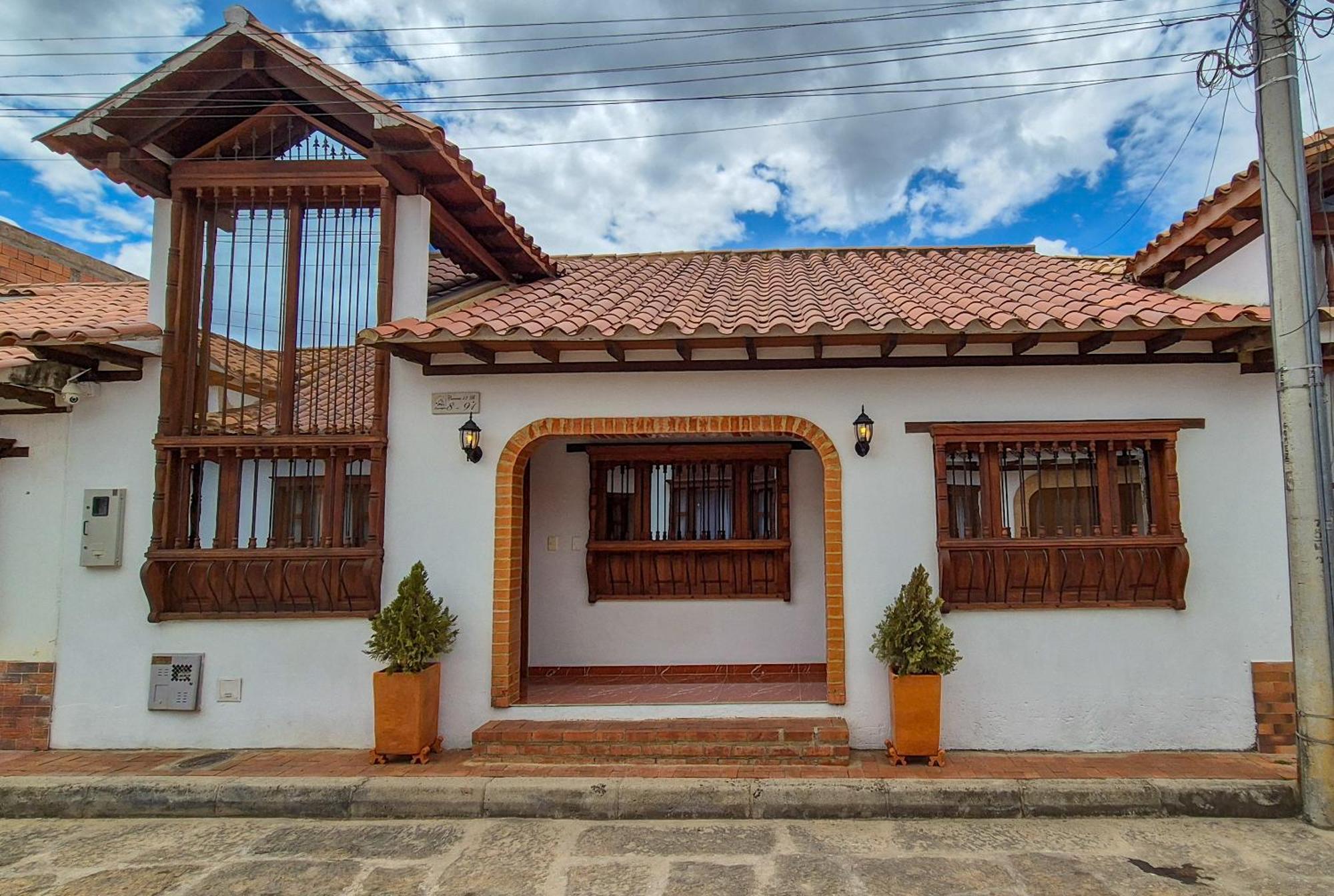 Apartahotel Saquenzipa Villa de Leyva Extérieur photo